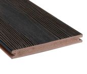 GartenLand WPC Terrassendiele Nova 21x190 mm Kaffeebraun-Multicolor Geprägte Holzstruktur Co-Extrudiert Massivprofil