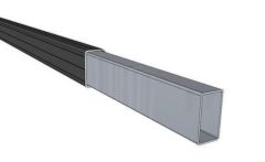 GartenLand Einsteckverbinder für Aluminium Unterkonstruktion 40 cm Länge