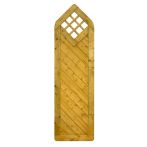 NA-LOG Massivzaun INNSBRUCK MASSIV Spitzmit Rankgitter 60x210 cm Holzzaun Fichte PEFC KDI Grün massiver Rahmen 44x88 mm sehr stabil