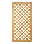 NA-LOG Rankgitter NIZZA 90x180 cm Holzzaun Lärche PEFC massiver Rahmen 44x88 mm sehr stabil