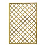 NA-LOG Rankgitter VARIO gerade 11x11 cm Loch 120x180 cm Holzzaun Kiefer PEFC KDI Grün 44x44 mm Rahmen 12x30 mm Lamellen