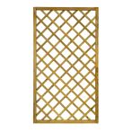 NA-LOG Rankgitter VARIO gerade 11x11 cm Loch 100x180 cm Holzzaun Kiefer PEFC KDI Grün 44x44 mm Rahmen 12x30 mm Lamellen