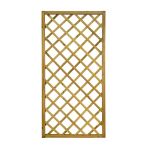 NA-LOG Rankgitter VARIO gerade 11x11 cm Loch 90x180 cm Holzzaun Kiefer PEFC KDI Grün 44x44 mm Rahmen 12x30 mm Lamellen