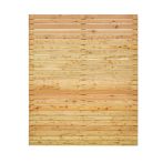 NA-LOG Rhombuszaun SALZBURG DELUXE 149x180 cm Holzzaun Lärche PEFC