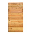 NA-LOG Rhombuszaun SALZBURG DELUXE 89x180 cm Holzzaun Lärche PEFC