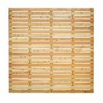 NA-LOG Rhombuszaun SALZBURG DESIGN 179x179 cm Holzzaun Lärche PEFC