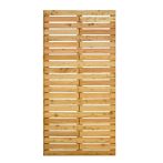 NA-LOG Rhombuszaun SALZBURG DESIGN 89x179 cm Holzzaun Lärche PEFC