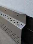 VOLFI Sockel-Wandprofil Aluminium SWP 2 mm mit Schlitzlöchern - 2 m Länge