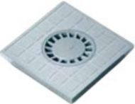 VOLFI Kunststoff-Einlauf begehbar mit Geruchverschluss DP-KG 285/285 für DP-FS oder DP-RR