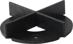 VOLFI Fugenkreuz FK-B Kunststoff 50 mm lang - mit Bodenplatte