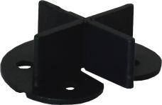 VOLFI Fugenkreuz FK-BA Kunststoff 50 mm lang abbrechbar - mit Bodenplatte