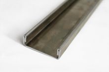 VOLFI Kastenrinne KR-OL Aluminium ungelocht - 2 m Länge