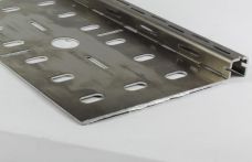 VOLFI Stufenprofil Aluminium Oberteil STU-O 25/27/140 mm - 2 m Länge