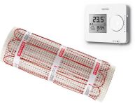 Warmup StickyMat 3D selbstklebende elektrische Heizmatte als Wandheizung & Fußbodenheizung