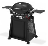 Weber vielseitiger Gasgrill Q2800N+ schwarz - mit Premium-Rollwagen