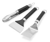 Weber PLANCHA Zubehör-Set GRIDDLE - mit Spatel, Grillzange und Schaber