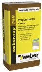 weber.rep 768 Vergußmörtel 4mm - 25 Kg