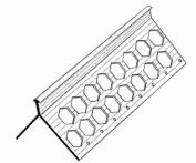 Weber Kantenschutzrichtwinkel EP 10 PVC