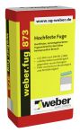 weber.fug 873 mittelgrau Hochfeste Fuge - 25 Kg
