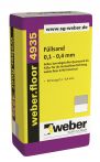 weber.floor 4935 Füllsand 0,1-0,3mm - 25 Kg