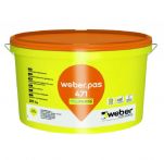 weber.pas 471 AquaBalance Siloxan-Scheibenputz, 25 Kg