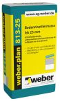 weber.plan 813-25 Bodennivelliermasse bis 25 mm Dicke - 25 Kg