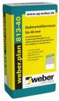 weber.plan 813-40 Bodennivelliermasse bis 40 mm Dicke - 25 Kg
