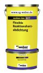 weber.tec 827 S betongrau Flexible Reaktionsharzabdichtung - 2 Kg