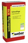 weber.fug 870 Schmalfuge  Fugenmasse - 5 Kg