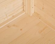 Weka Boden für Gartenhaus 260 Gr. 1, 240x205 cm - Natur