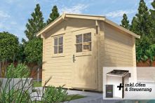 Weka Saunahaus MIKKELI Natur - Sparset