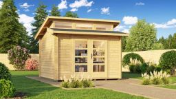 Weka Gartenhaus 158 Natur