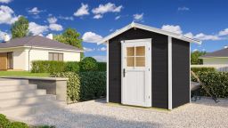 Weka Gartenhaus 223 - Holzmassivhaus mit Satteldach