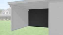 Weka Rückwand für Anbau 147 cm, 21 mm für Typ 126 und 172 - Anthrazit