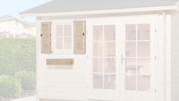 Weka Fensterladen und Blumenkasten - Natur