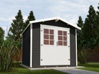 Weka Gartenhaus 218 - Holzmassivhaus mit Satteldach