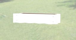 Weka Fensterblumenkasten Weiß, 60 cm mit Einsatz