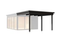 Weka Anbau für Designhaus 412 Gr. 2 310x341,5 cm - Anthrazit
