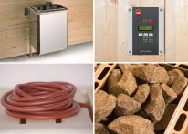 Weka Saunaofenset 2 - 4,5 kW OS-Set 230V/20A