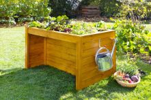 Weka Profi-Hochbeet für Rollstuhlfahrer 126x77x75 cm, lasiert