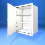 Wellhöfer Kniestocktür mit Korpus - 2 Fachböden