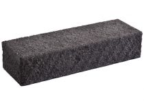 Weserwaben Trend-Line Long Abschlussstein 1 1/2, LavaAnthrazit, CRUSH | 57,0 x 19,0 x 12,0 cm