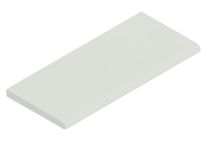 Weserwaben Licia Beckenrandstein Element gerade fein-sandige Optik Weiß | 74,7x31,0x3,5 cm