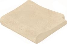 Weserwaben Solum gewölbt römische Treppe Element links elegant-variierend champagne