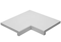 Weserwaben Croisette L-Profil Element Ecke 90° Granitoptik | 49,5/49,5x31,0x6,0-3,0 cm