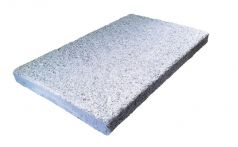 Weserwaben Mauerabdeckung flach Silbergrau CRUSH®