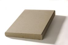 Weserwaben Mauerabdeckung Pultdach Naturgrau glatt