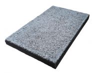 Weserwaben Mauerabdeckung flach Lava Anthrazit CRUSH®