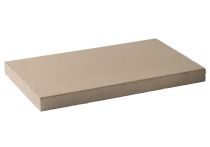 Weserwaben Mauerabdeckung flach FVU Naturgrau