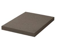 Weserwaben Mauerabdeckung flach FVU Anthrazit, glatt